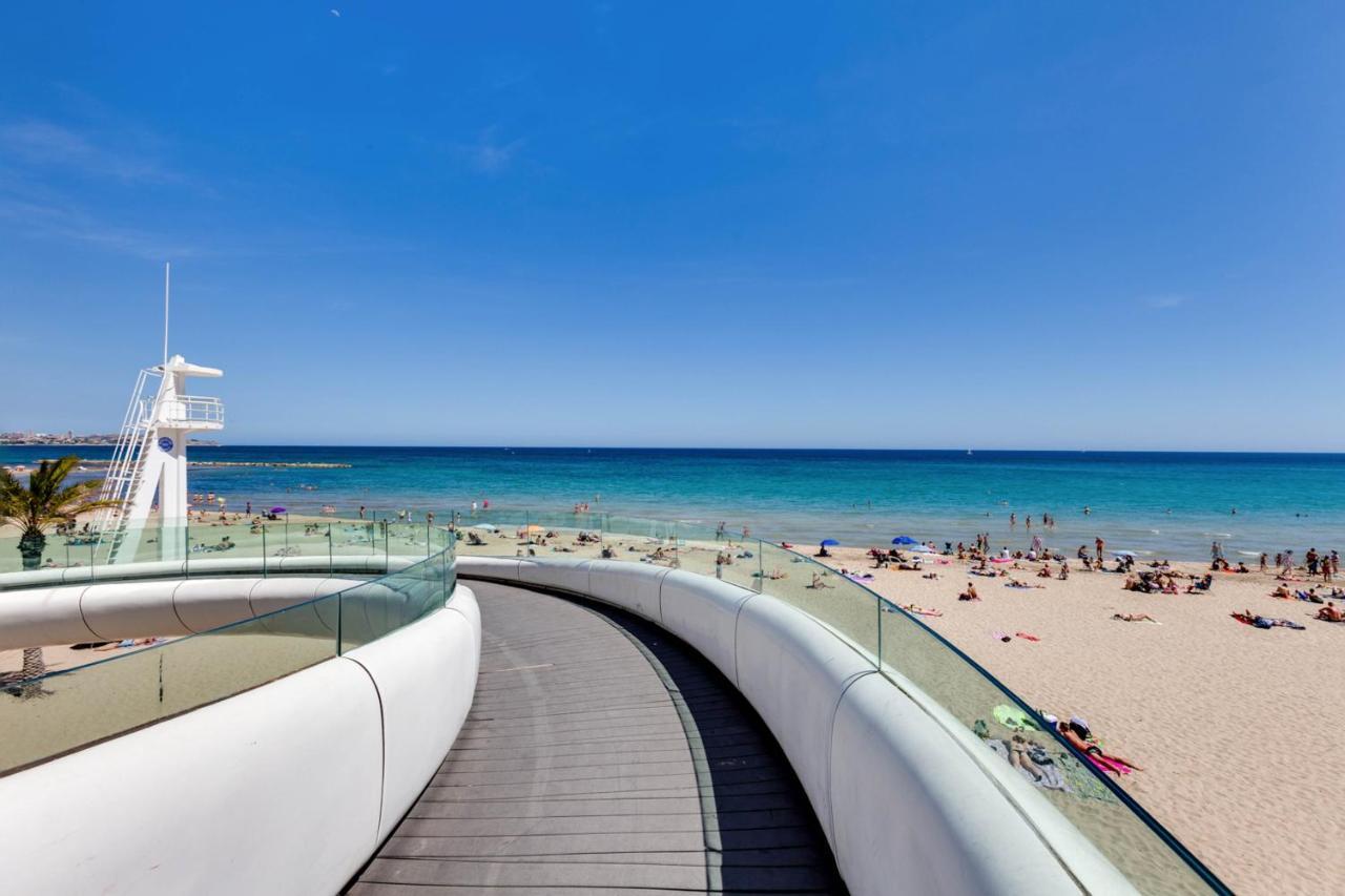 Hb Apartments - Apartamento Plaza Luceros Playa Alicante Loft Com المظهر الخارجي الصورة