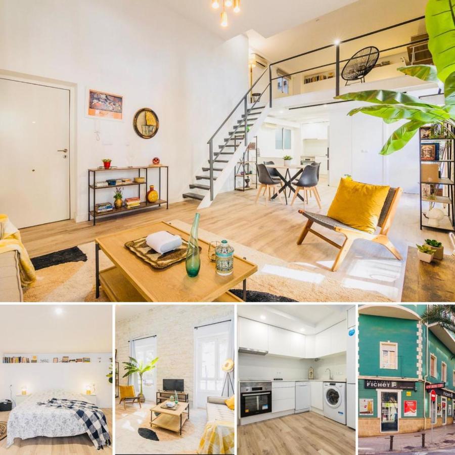 Hb Apartments - Apartamento Plaza Luceros Playa Alicante Loft Com المظهر الخارجي الصورة